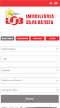 Mobile Screenshot of imobiliariasilvabatista.com.br